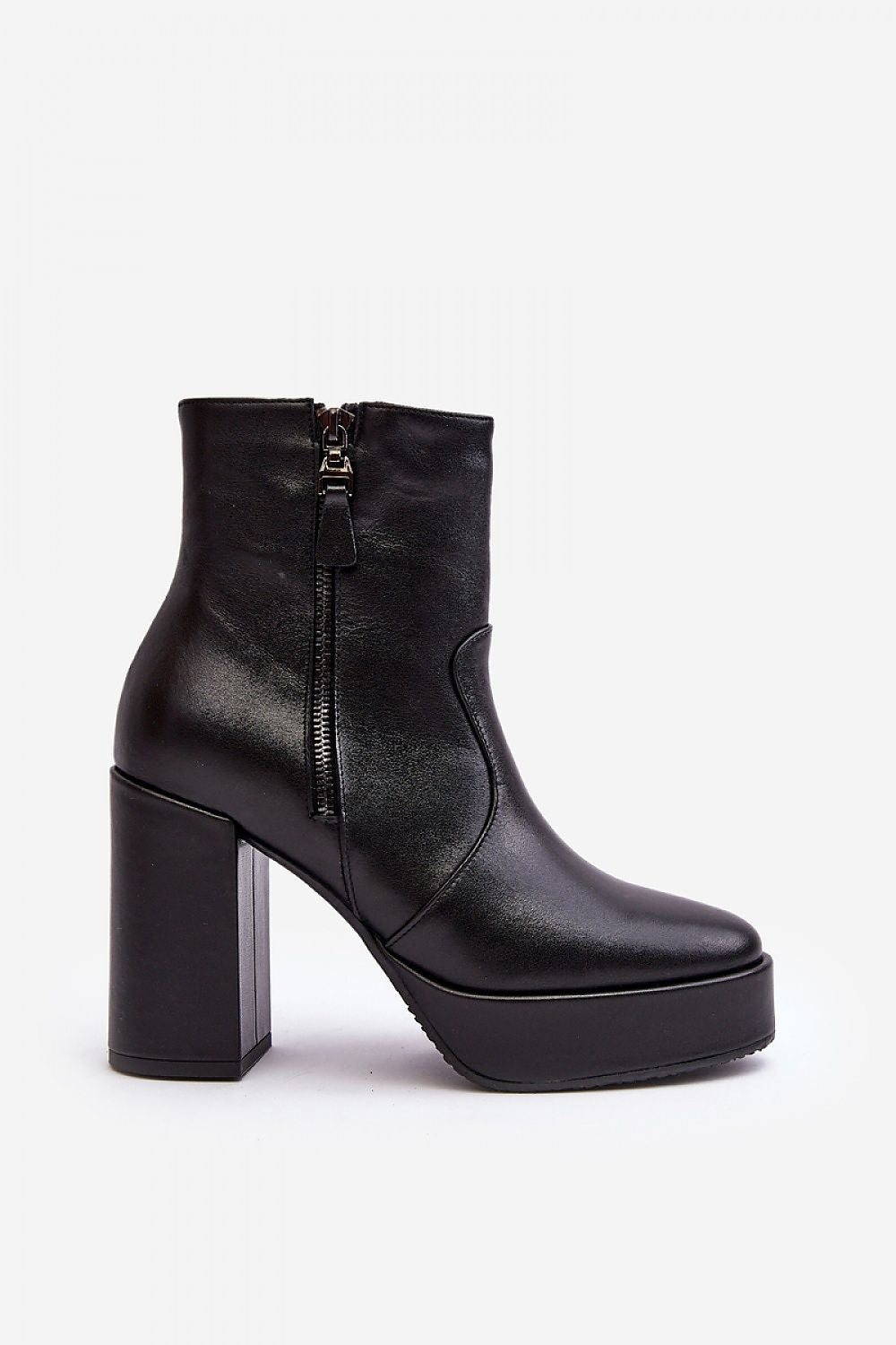 Laarsjes met hoge hak model 190201 Step in style
