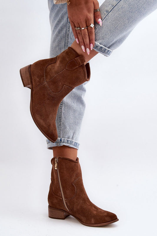 Laarsjes met hoge hak model 191861 Step in style