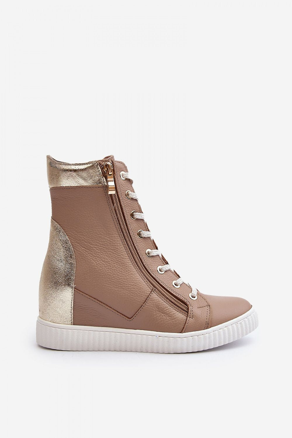 sportschoenen met sleehak model 192302 Step in style