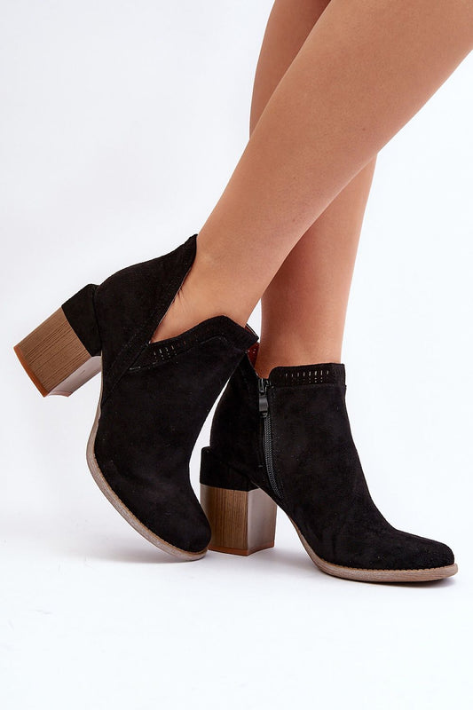 Laarsjes met hoge hak model 192674 Step in style