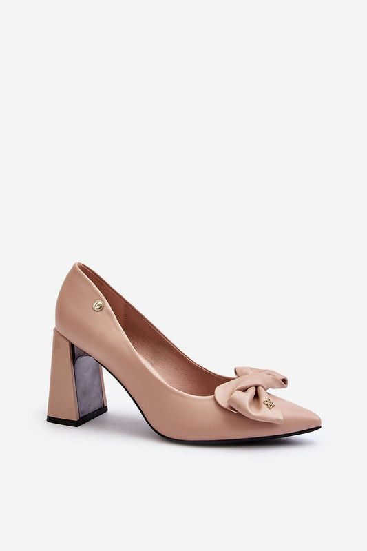 Pumps met dikke hak model 193388 Step in style