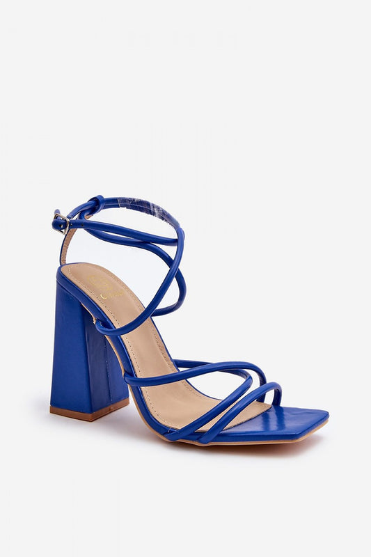 sandalen op hak model 193940 Step in style