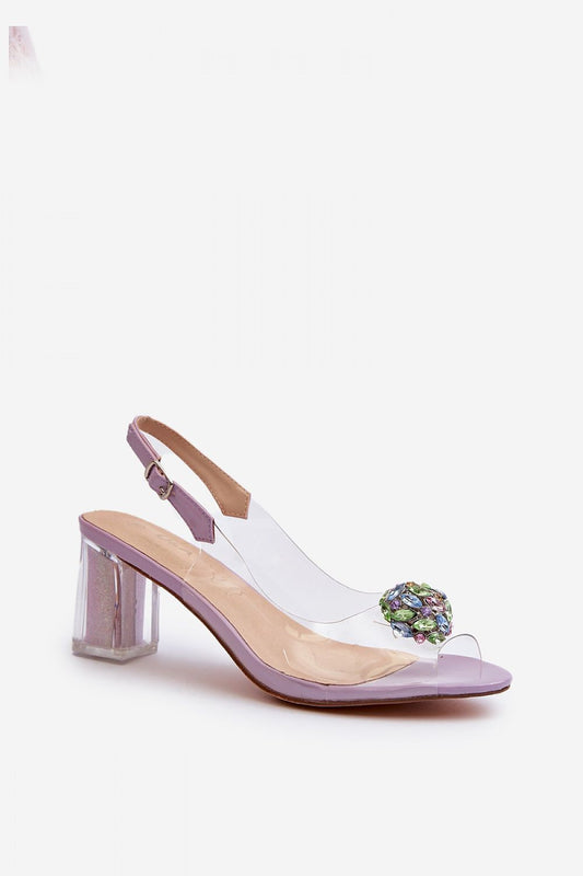 sandalen op hak model 195423 Step in style
