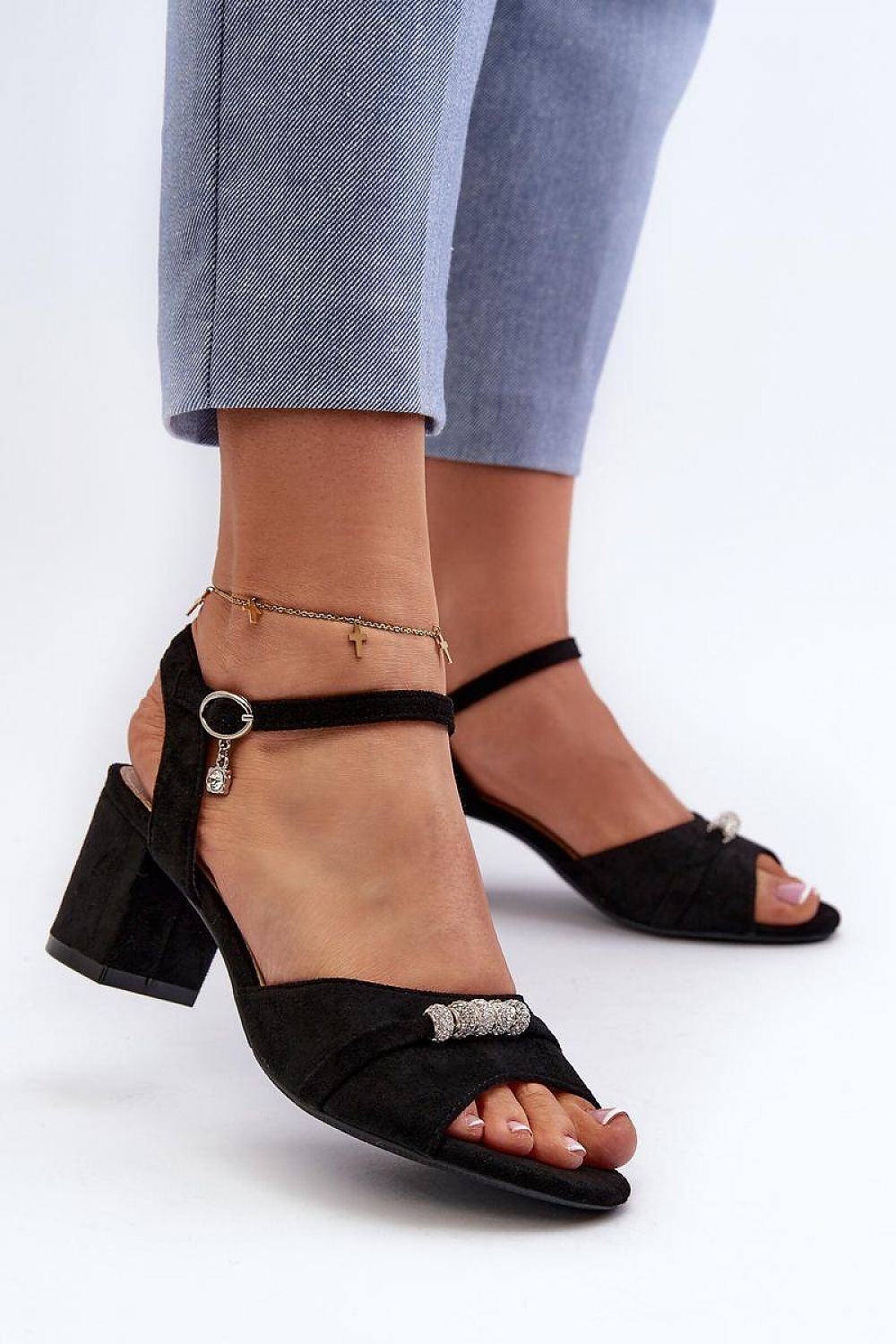 sandalen op hak model 196332 Step in style