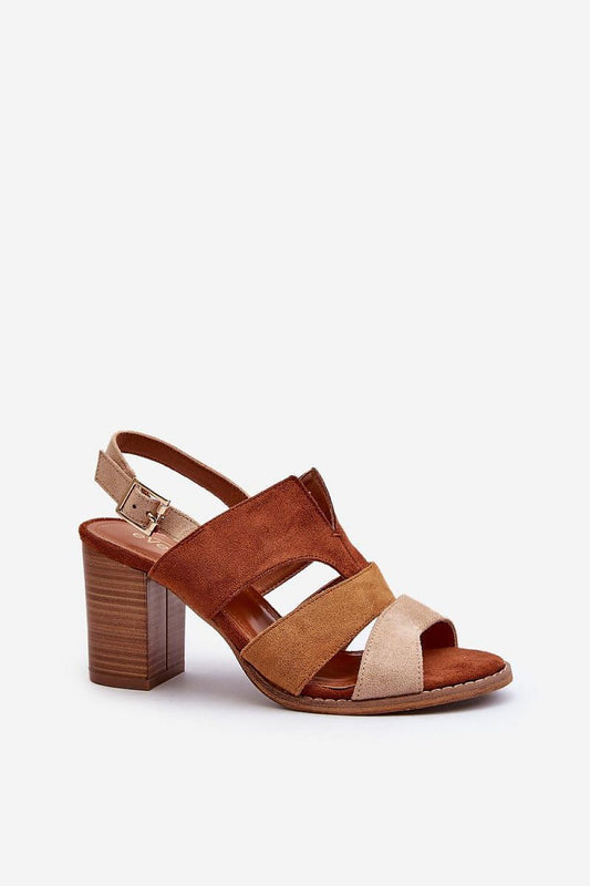 sandalen op hak model 196629 Step in style