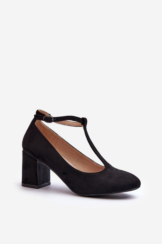 Pumps met dikke hak model 197240 Step in style