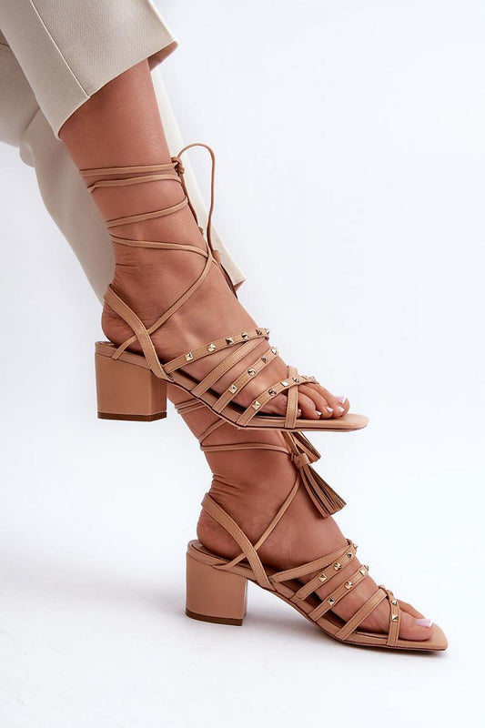 sandalen op hak model 197582 Step in style