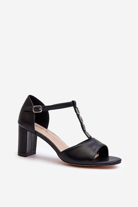 sandalen op hak model 198199 Step in style