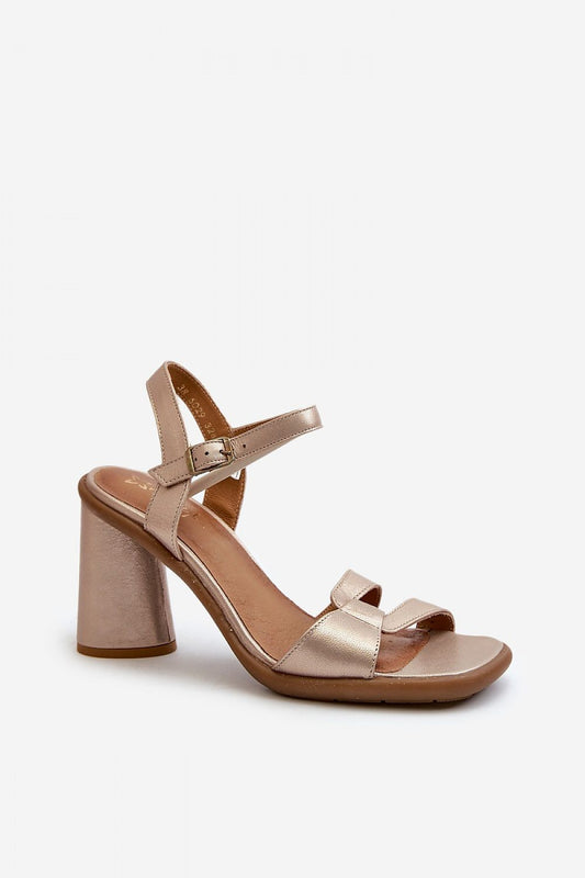 sandalen op hak model 198397 Step in style