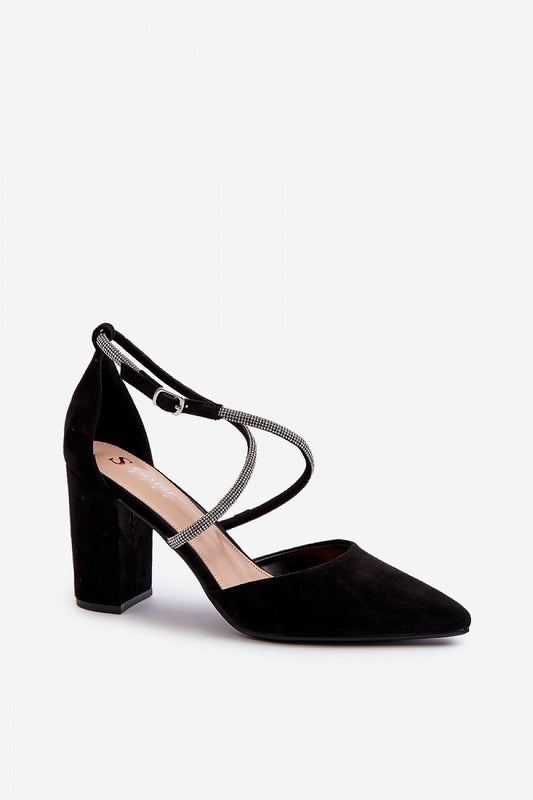 Pumps met dikke hak model 198517 Step in style