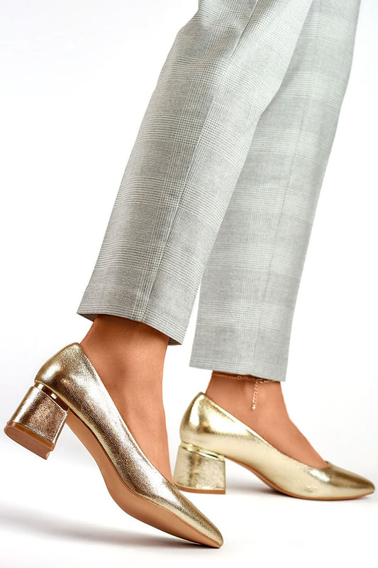 Pumps met dikke hak model 198837 PRIMO