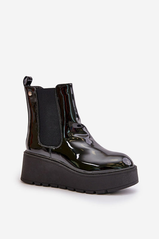 Laarsjes op sleehak model 199264 Step in style
