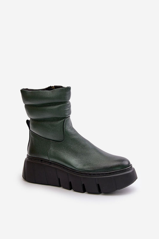 Laarsjes op sleehak model 199279 Step in style