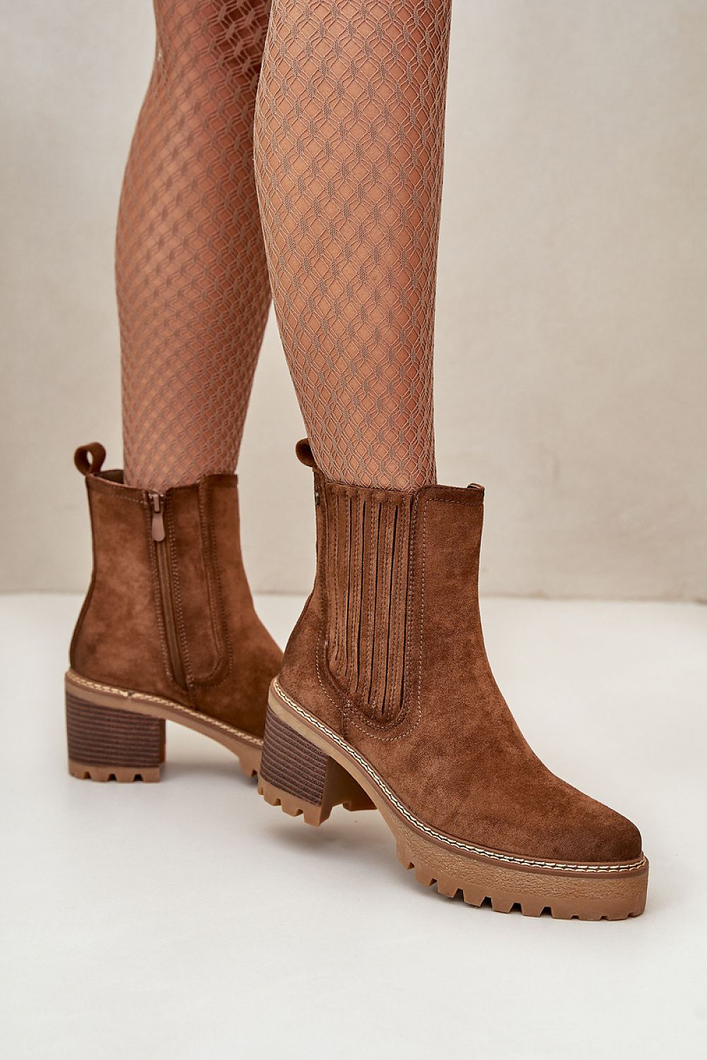 Laarsjes met hoge hak model 199300 Step in style