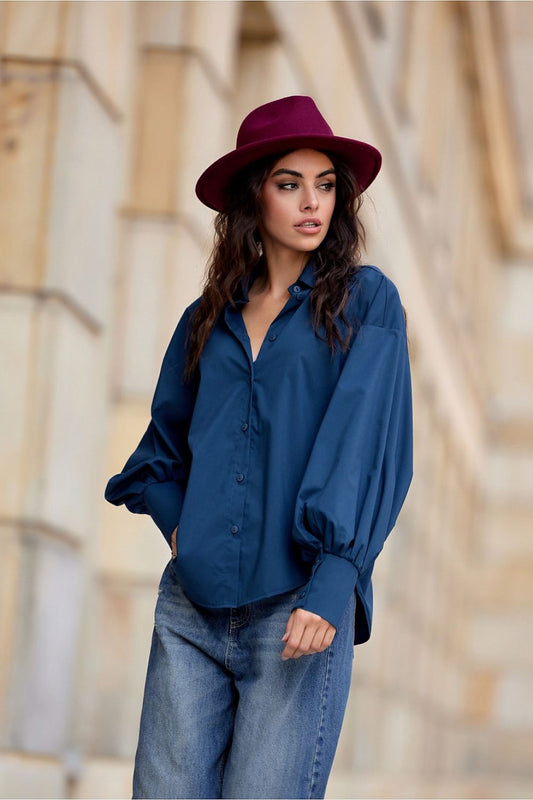 Overhemd met lange mouwen model 200163 Roco Fashion