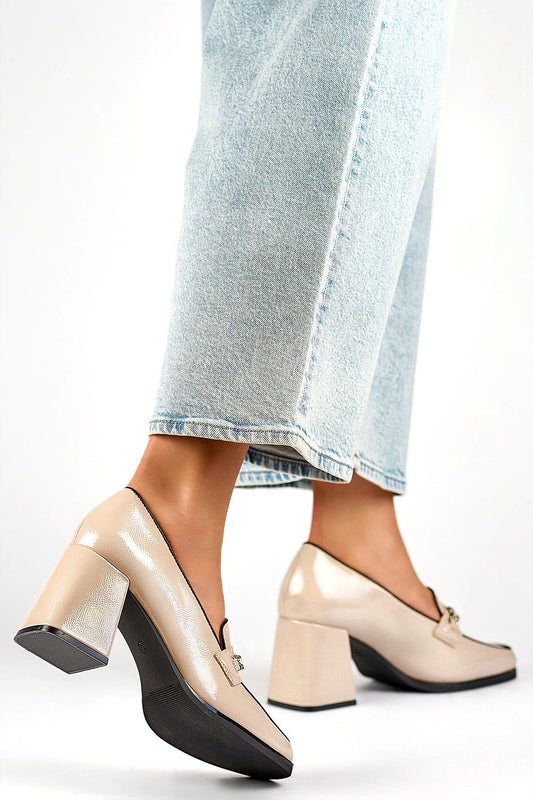 Pumps met dikke hak model 200870 PRIMO
