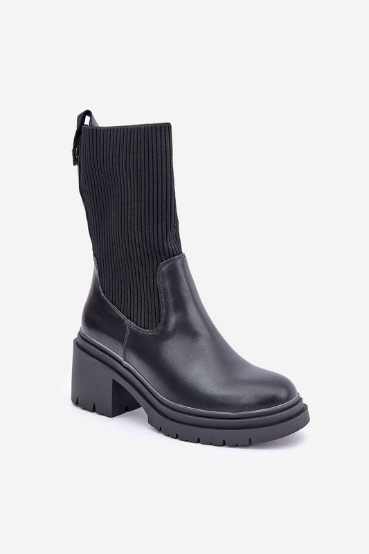 Laarsjes met hoge hak model 204702 Step in style
