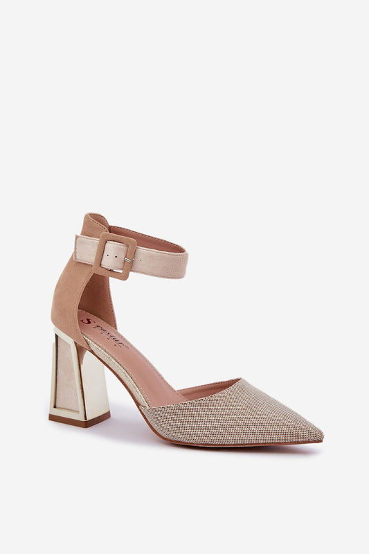 sandalen op hak model 208675 Step in style