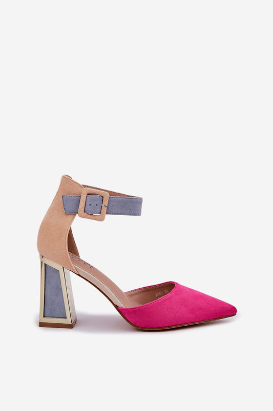 sandalen op hak model 208676 Step in style