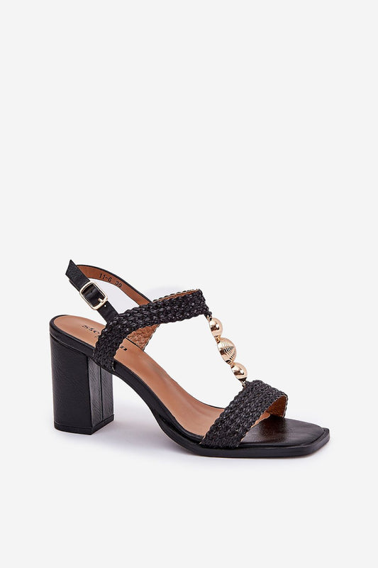 sandalen op hak model 209920 Step in style