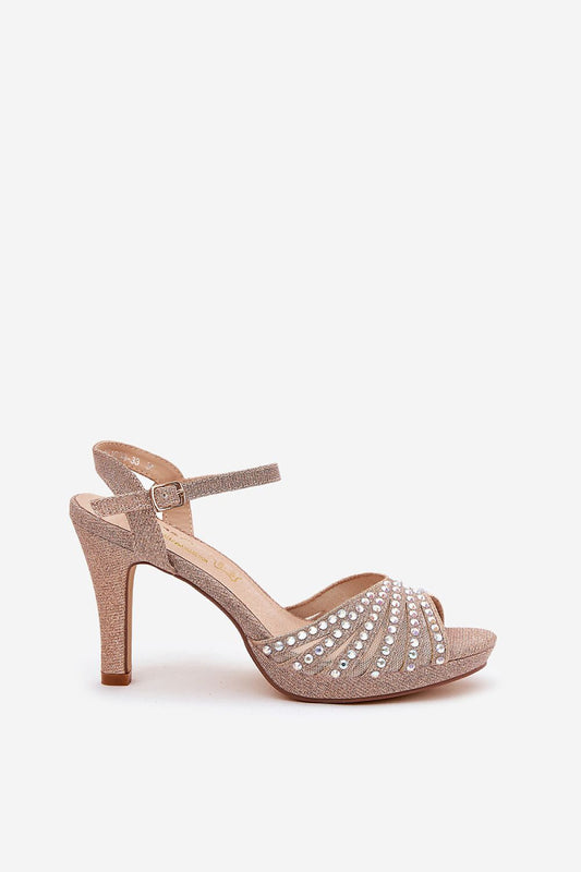 sandalen op hak model 209927 Step in style