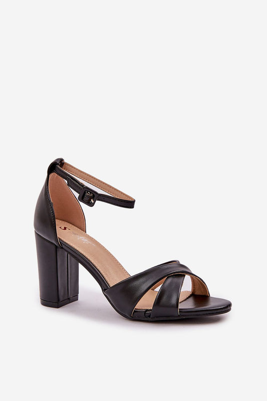 sandalen op hak model 210142 Step in style