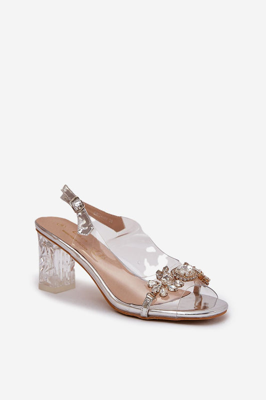 sandalen op hak model 210698 Step in style