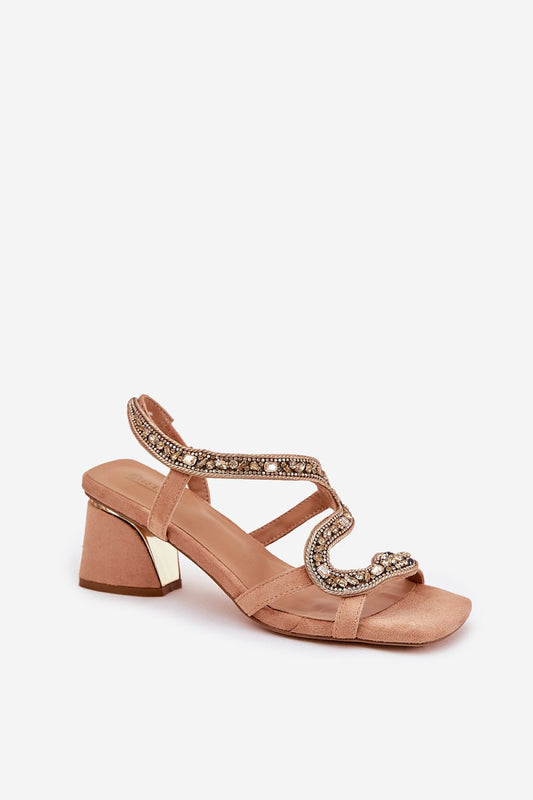 sandalen op hak model 212357 Step in style