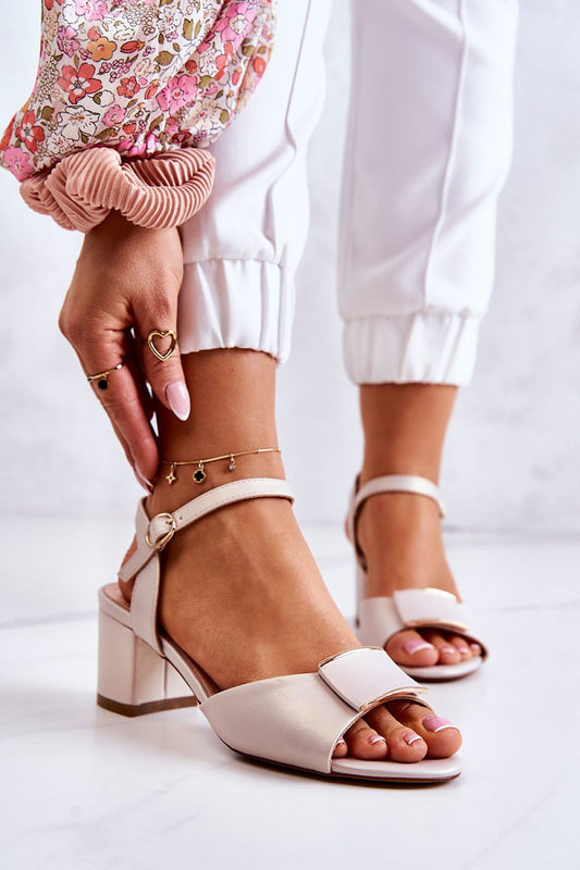 sandalen op hak model 212717 Step in style