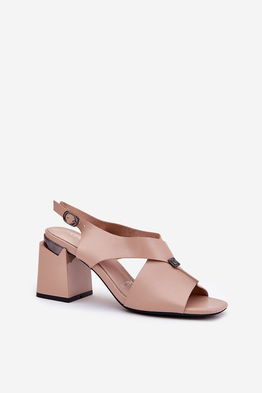 sandalen op hak model 212827 Step in style
