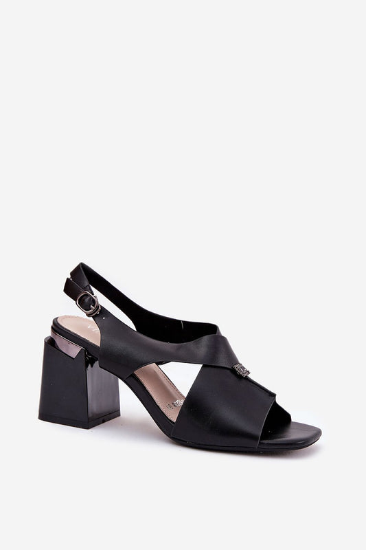 sandalen op hak model 212828 Step in style