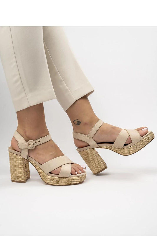 sandalen op hak model 212953 Inello