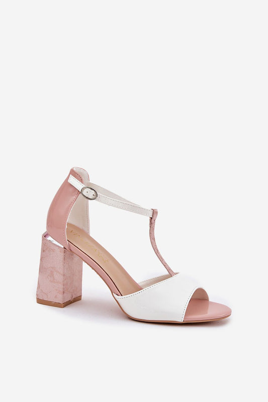 sandalen op hak model 213007 Step in style