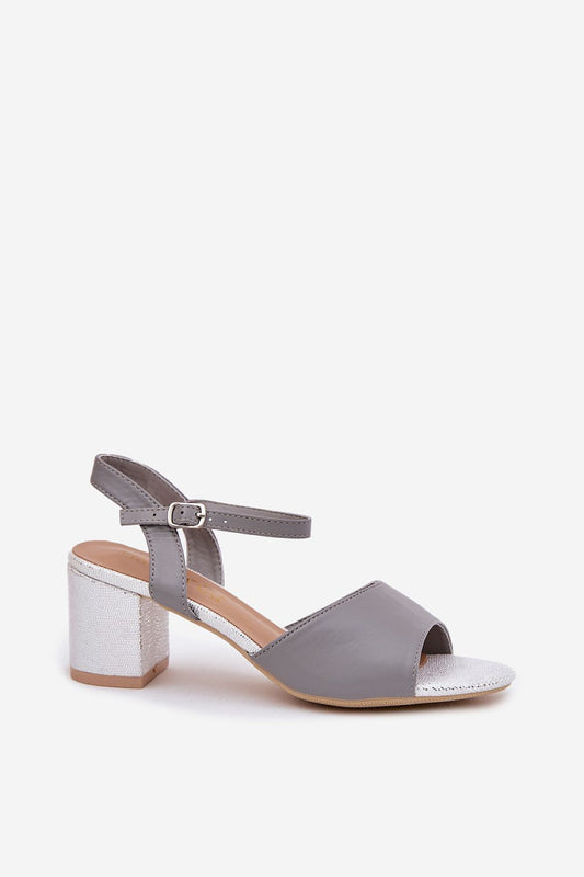 sandalen op hak model 213012 Step in style