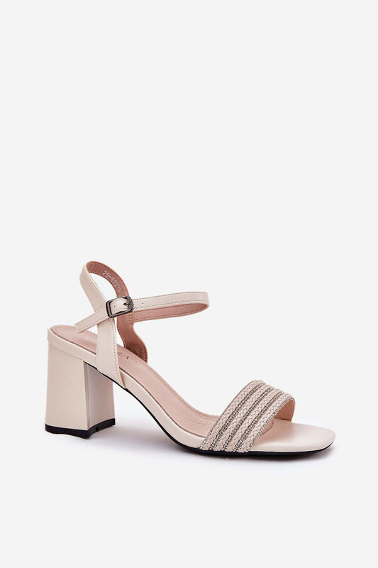 sandalen op hak model 213018 Step in style