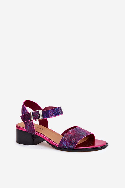 sandalen op hak model 213022 Step in style