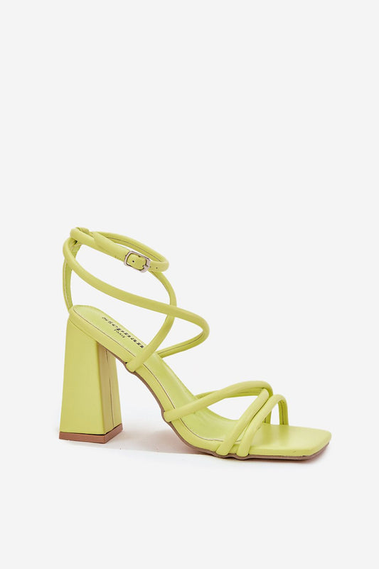 sandalen op hak model 213921 Step in style