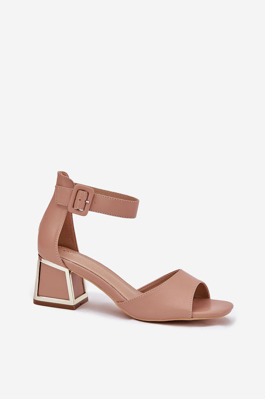 sandalen op hak model 213929 Step in style