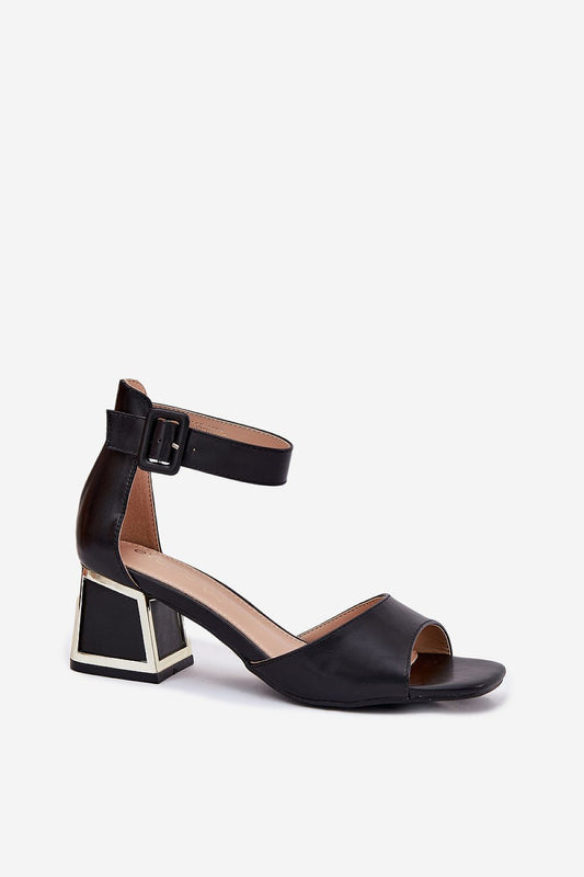 sandalen op hak model 213930 Step in style