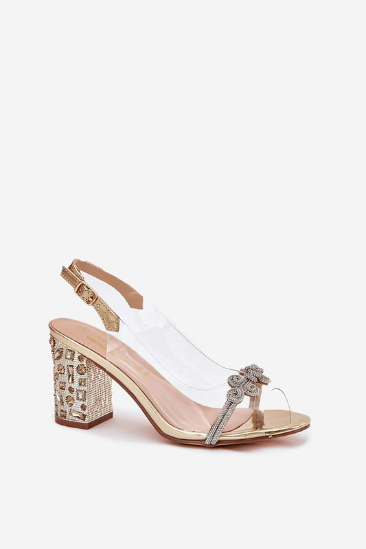 sandalen op hak model 213936 Step in style