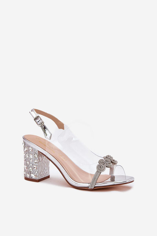 sandalen op hak model 213937 Step in style