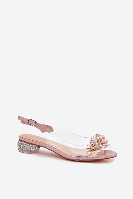 sandalen op hak model 213938 Step in style