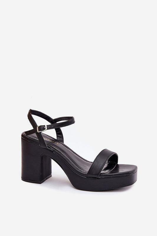 sandalen op hak model 214093 Step in style