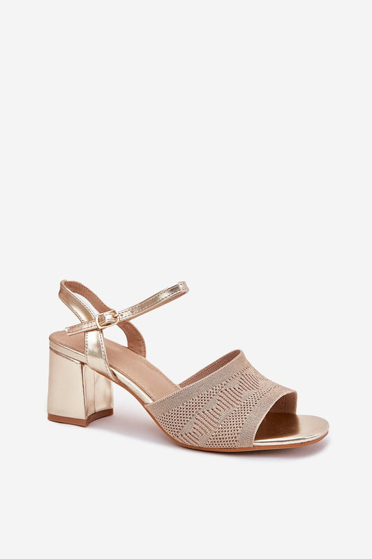 sandalen op hak model 214685 Step in style