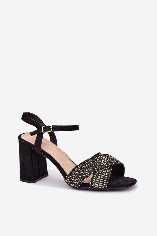 sandalen op hak model 214687 Step in style