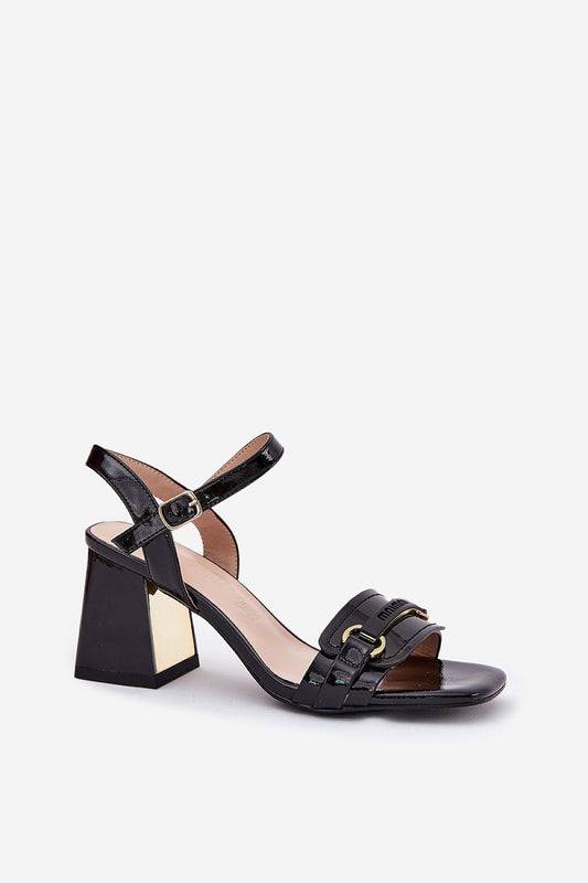 sandalen op hak model 215347 Step in style