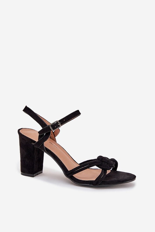 sandalen op hak model 215644 Step in style