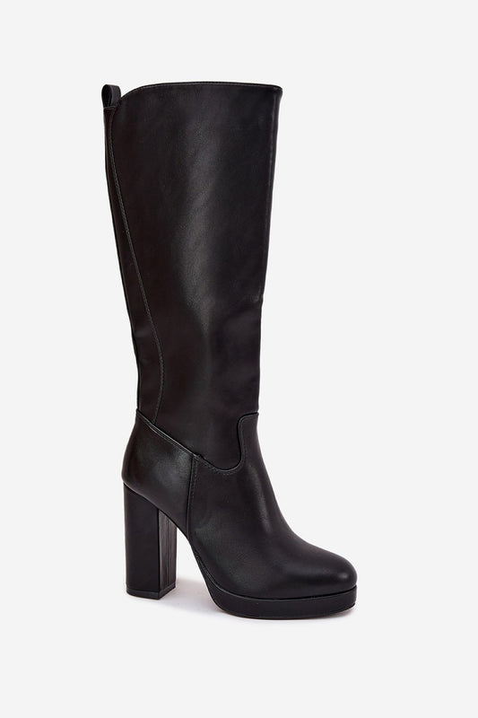 Laarzen met hoge hakken model 216794 Step in style