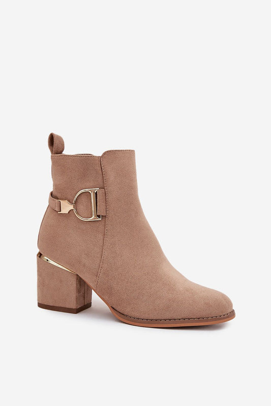 Laarsjes met hoge hak model 216811 Step in style
