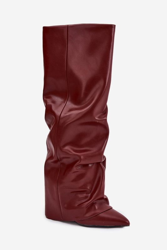 Laarzen met hoge hakken model 216990 Step in style